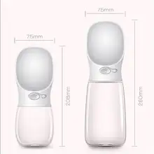 犬用ポータブル給水ボトル【アウトドア・散歩用・持ち運び便利】