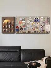 ビンテージ風の壁掛けアートとダイカットボード【DIY・立体構成】