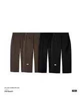 男女兼用 洗練されたデザインのワイドパンツ【フィット・春秋適用】