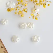 仿真パールのバラ花パーツ【DIY携帯ケース用・手作り装飾・アクセサリー】
