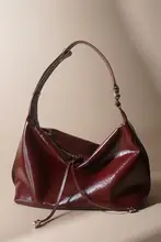 レトロデザインの本革ダンプバッグ【ショルダー・トート・斜め掛け可能・油蜡皮使用】
