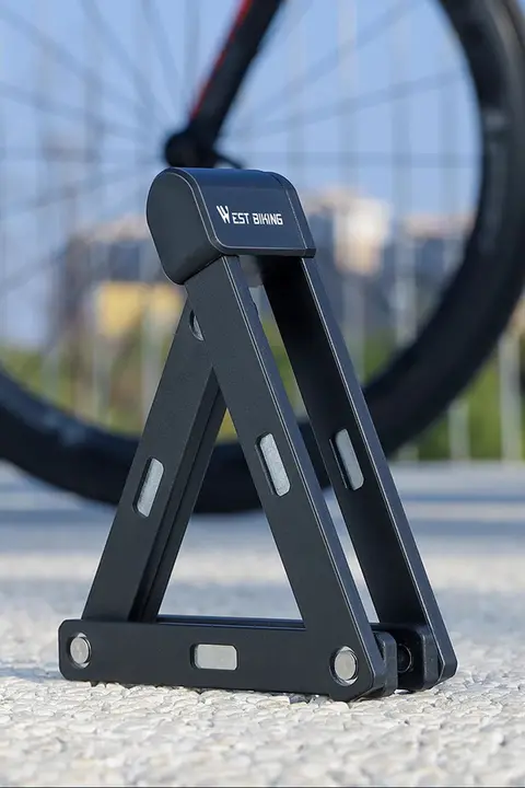 自転車ロック 防犯ロック マウンテンバイク 道路用バイク 電動バイク バイクに適した ポータブル折りたたみデザイン