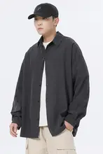 フィットの長袖シャツ【カジュアルスタイル・男性用・夏向け】