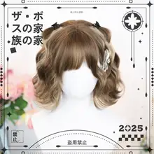 ロリータスタイルのソフトエアバングウィッグ【全頭用・挑染・日常使いに最適】