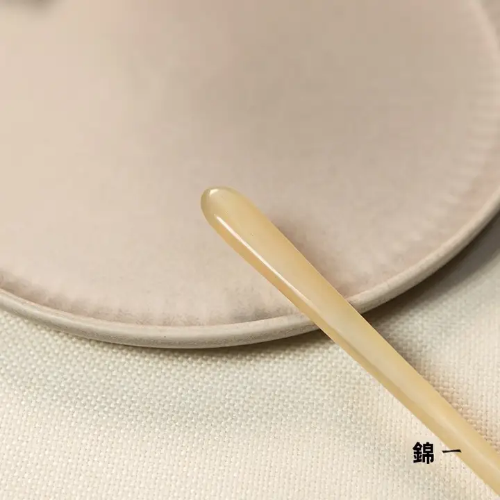 牛角製 ヘアピン【古風・シンプルデザイン・日常使い】