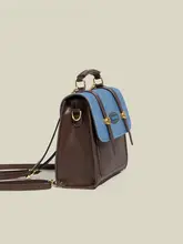 レトロデザインの多機能学院風リュックサック【学生用・通勤・ミニサイズ】（セットアップ対応）