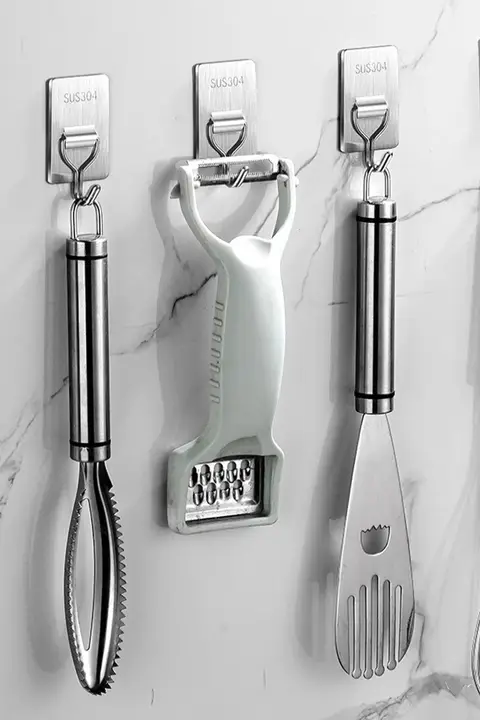 壁掛けフック ステンレス コンクリート壁用 屋外 ざらついた壁 強力粘着 穴あけ不要 高耐荷重