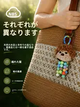 手作り果実殻の豆荚チャーム【解压・卒業・贈り物用】