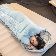 大人用封筒型寝袋【冬用・厚手・防寒・オフィスお昼寝対応】