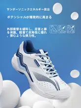 バドミントンシューズ【男女兼用・衝撃吸収・耐磨耗・競技用】