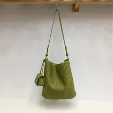 高級感ある編み込みトートバッグ【大容量・肩掛け・通勤用】