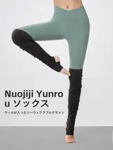 YOTTOY ヨガ用オーバーザーケーソックス【冬用・保温・厚手・レディース】