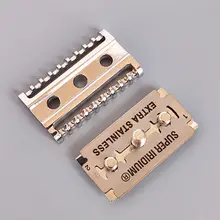 帝詩 ダブルエッジシェーバー用替刃Z0【316Lステンレス製・男性用・刃の厚さ調整可能】