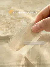 極上の柔らかさ 肌に優しいコットン製 ダブルレイヤー シーツ上下3点セット【高級感・ 寝室用】（セットアップ対応）