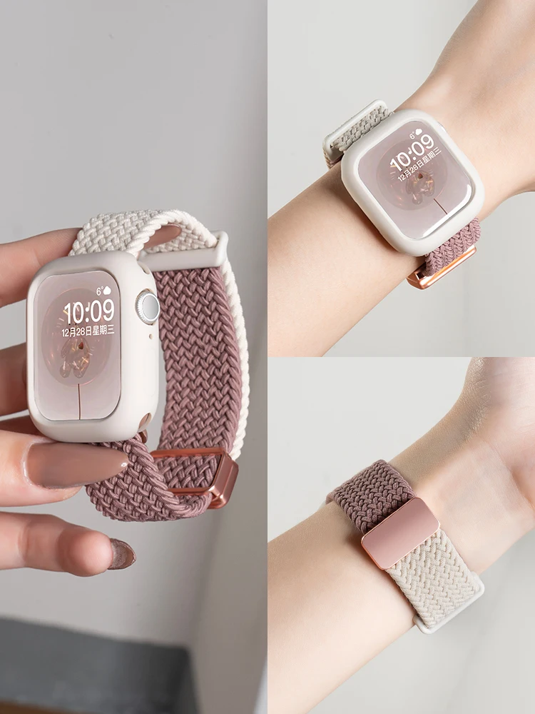 Apple Watch ゴールドに合うバンドはどれ？編み込みナイロンバンドが解決するリアルな悩み