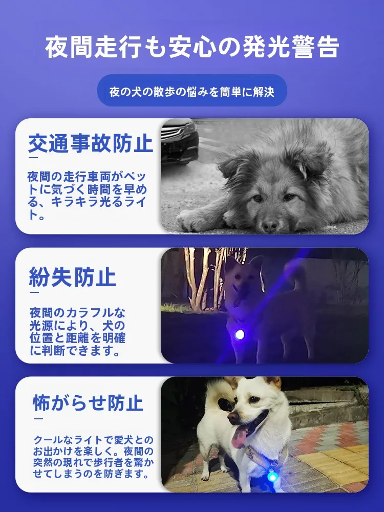 犬の誕生日に贈る「発光ペンダント」は、どう選ぶ？