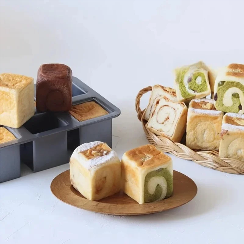 ミニ型四角型ケーキ型【家庭用・焼き菓子製作用】（セットアップ対応）