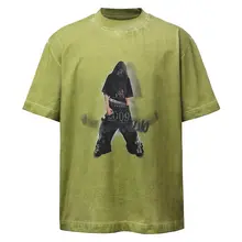 アートデザインのストリートカルチャーTシャツ【ヴィンテージ風・ショートスリーブ】