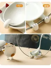 鍋ふたスタンド 食器収納 家庭用セラミック カートゥーンスタイル