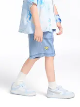 男の子用デニムショートパンツ【夏用・カジュアル・綿混素材】