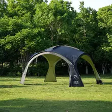 WELLHIKE 大容量のドーム型テント【防雨・防紫外線・アウトドア用・モンゴルテントスタイル】