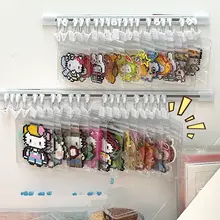 壁掛け式スライドパネルパズル収納ラック【透明保護カバー付き】