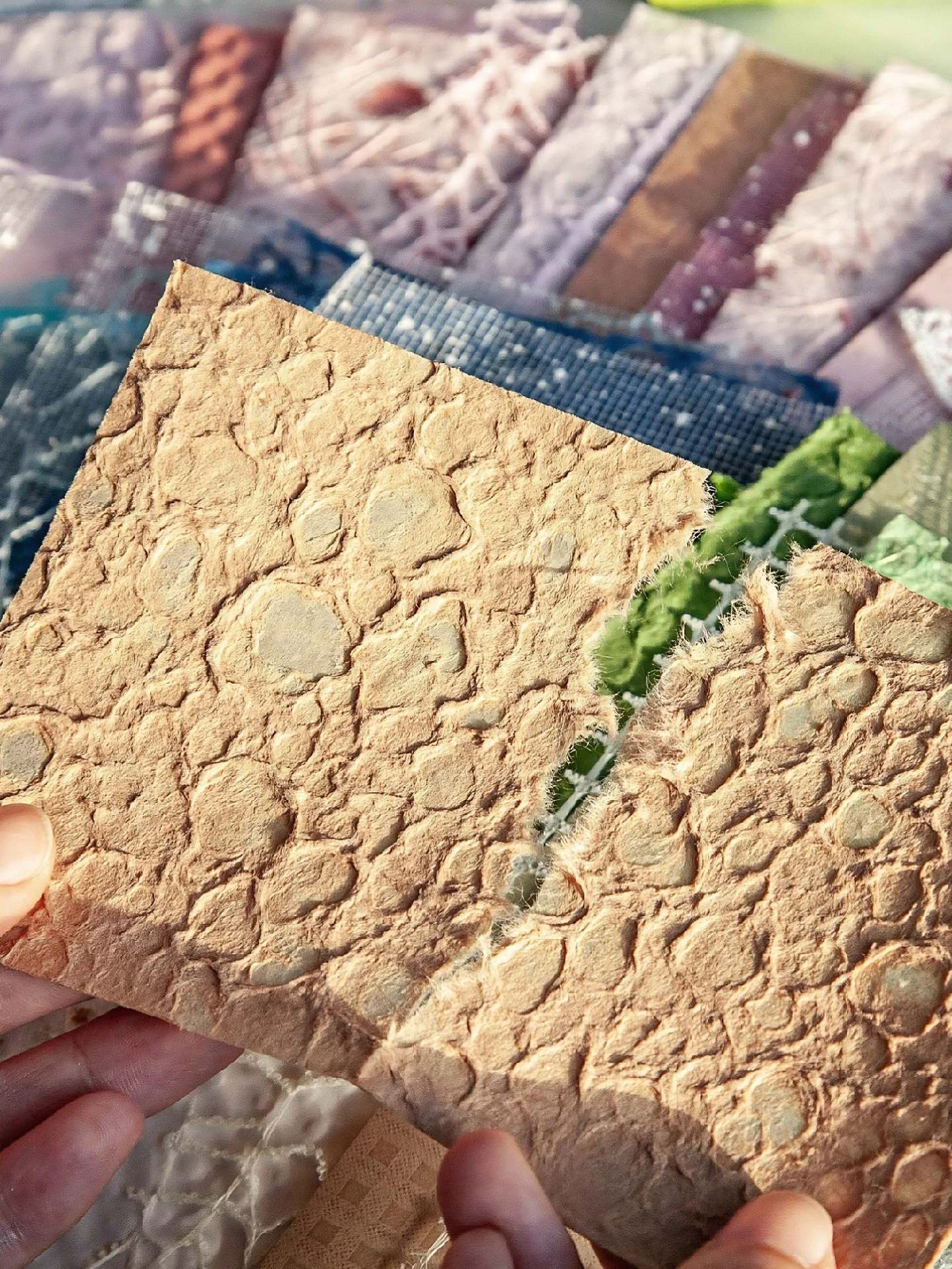 クラフト用メッシュ紙素材セット：DIY・手帳・レトロスタイルのシンプルデザインを実現