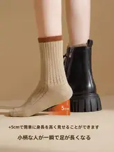 加絨の雪地靴【厚底・暖かい・マーチンブーツ】