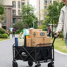 TAILI コンパクトなアウトドア折りたたみキャンプテーブル【厚手のカーボンスチール製・携帯便利】