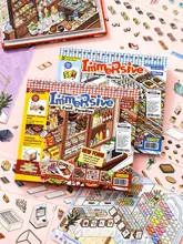 立体的な収納デザインステッカー【スーパーマーケットディスプレイ用・3Dミニチュア】