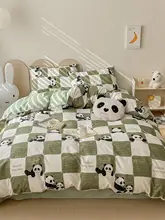 可愛いキャラクター柄 全棉掛け布団カバー【シングル1.5m・150x200cm・ダブル2.2m対応】