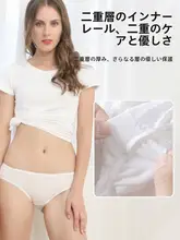 使い捨てコットン製 メンズ＆レディース旅行用パンツ【無菌・便利な旅行アイテム・産後用】