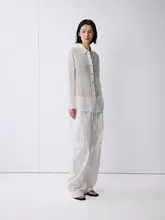 極上の柔らかさのリネン長袖シャツ【軽量・透湿性・シンプルデザイン】