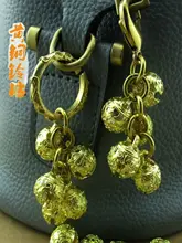 真鍮製 小さな鈴 キーホルダーやアクセサリー用【DIYパーツ・ペンダント・チャーム】