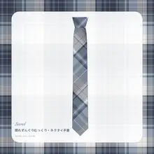 平角小長柄のネクタイ不要小物
