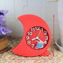 静音デジタルカートゥーン目覚まし時計【大音量・可愛いデザイン・卓上用】