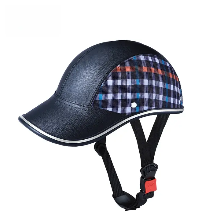 夏用自転車用ヘルメット【軽量・安全保護・通気性・紫外線対策・半帽】