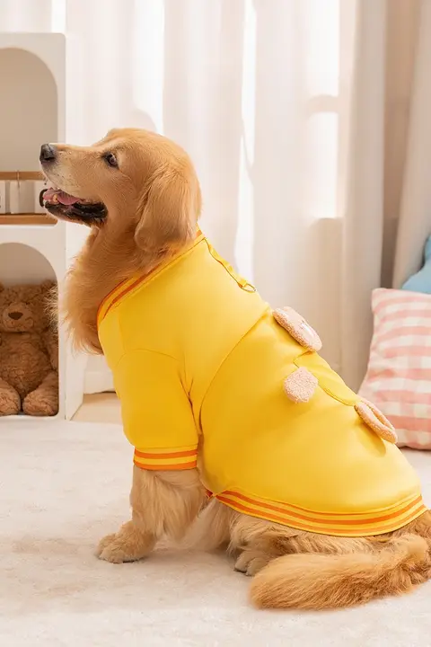 ペット用フード付きトレーナー【秋冬用・厚手・保温・リード付き・大型犬対応】