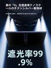 完全遮光タイプの断熱窓フィルム【紫外線対策・家庭用・省エネ】