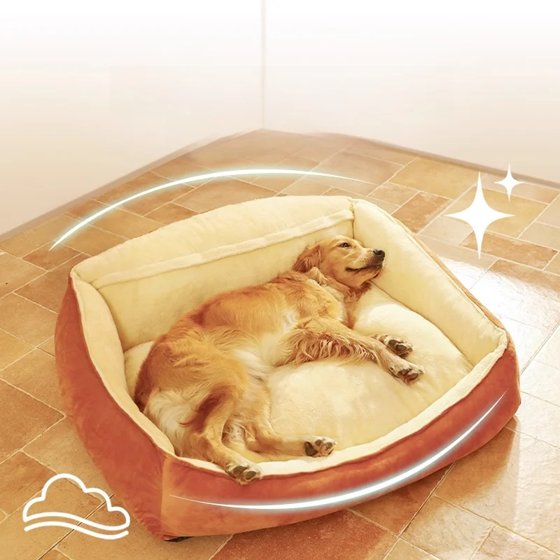 冬用犬用ベッド【中大型犬対応・取り外し可能・暖かさ保つ】の実際の性能と使い勝手