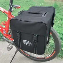 自転車用 防水リアバッグ【大容量・両側取り付け可能・ロードバイク用】