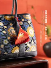 金鈴福を招く精緻なバッグチャーム【香囊・新中式・レトロデザイン】