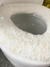 ふんわり全包型トイレマット【冬用・加厚・可愛いデザイン】