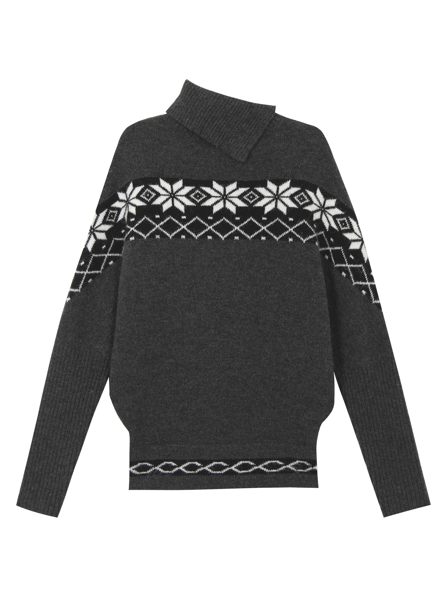 印象的な色合いのニットセーター：レトロデザインと冬用の実用性を徹底解説