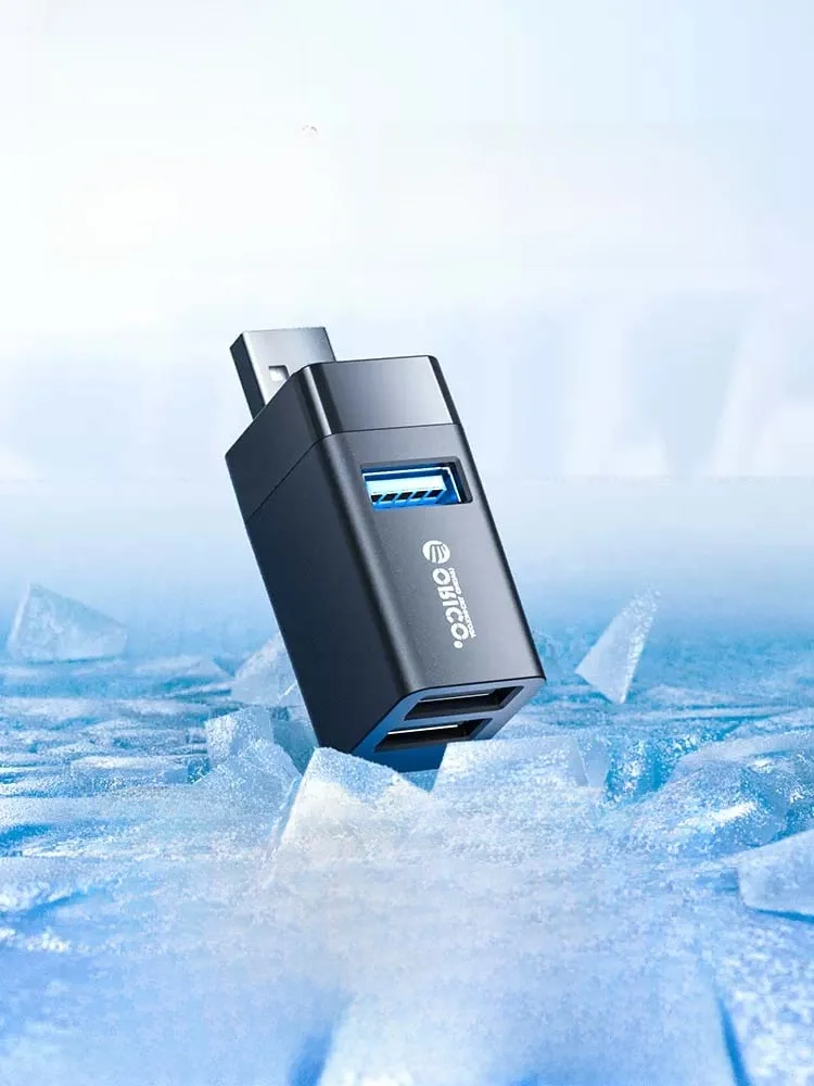 Orico USB拡張ハブ：ミニサイズでノートパソコンとデスクトップにUSB3.0・USB2.0を拡張