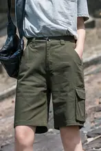 カーキ色 ワークショートパンツ レディース【夏用・ストレート・大きいサイズ・カジュアル】
