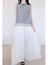 極上の柔らかさの不規則なシルエットのフレアスカート【エレガントなデザイン・軽やかなファブリック 】