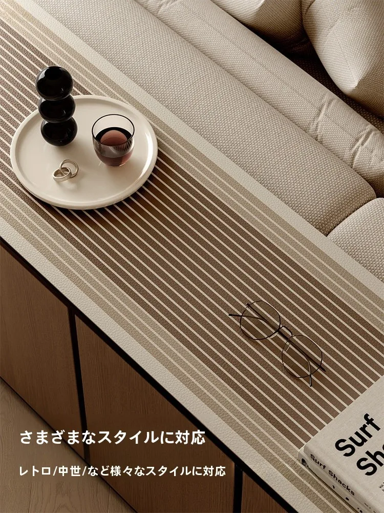 TVローボードに合うテーブルマットは？美式スタイルの防油・防水タイプが今、注目されている