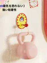 強力粘着フック【穴あけ不要・ドア裏取り付け・帽子やキッチンでの使用に最適】
