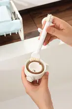 保温ボトル蓋隙間クリーニングブラシ【ダブルヘッド・多機能・プラスチック製】